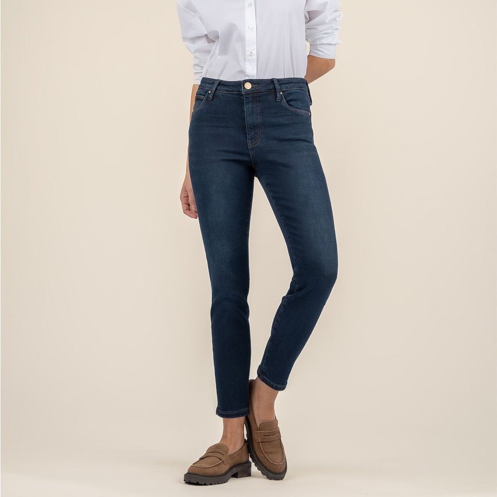 KUT from the kloth Charlize High Rise‎ Cigarette Leg w/raw hem 16 stitch fix NWT